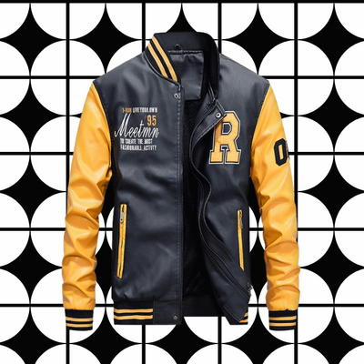 Men's Embroidery Baseball Jacket