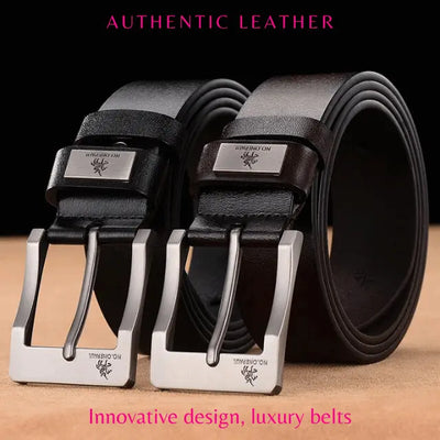 Attractive classic male belt