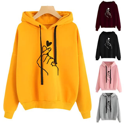 {{ Titulo del producto }} Women's Long Sleeve Fashion Casual Hooded Sweatshirts with a Printed Message Meaning Love - URBAN CHIC CLOTHING {{ tipo de producto }} {{product_vendor}} {{variant_title}} {{ Titulo del producto }} {{ tipo de producto }} {{product_vendor}} {{variant_title}}